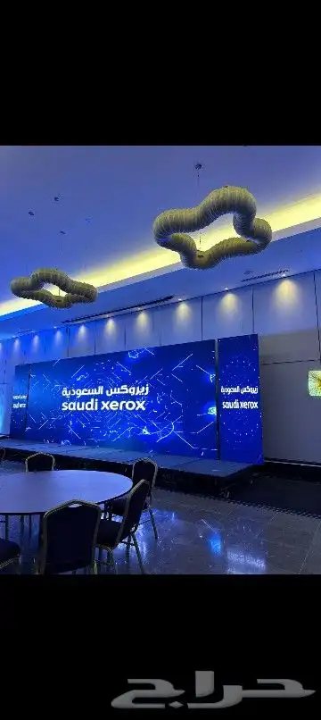 معارض  وموتمرات تاجير شاشات اضاءة مدافع الورق شرار مهرجين 1