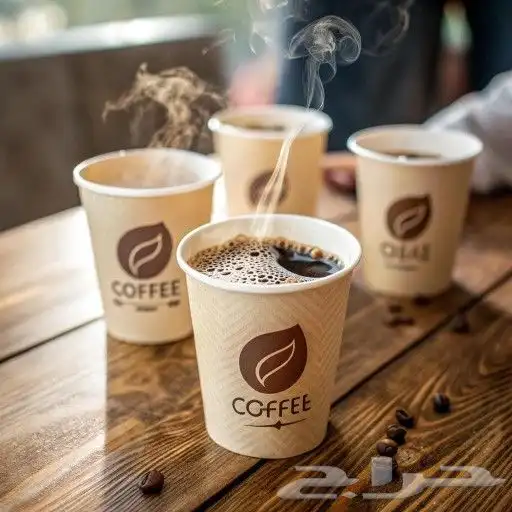 طباعة اكواب ورقية دبل طباعة ديجتال مصنع اكواب تصنيع كوب ورق 8