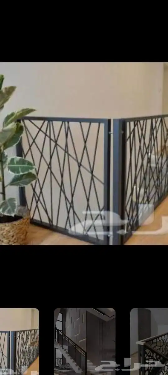 حدااده ابواب درابزين مودرن مظلات سواتر وجميع مايلزم من ديكور 6