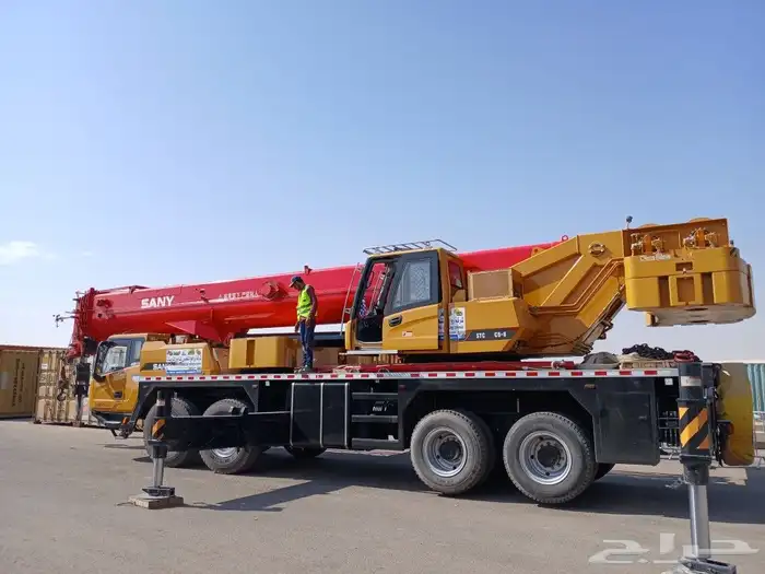 كرين للايجار اليومي والشهري 6