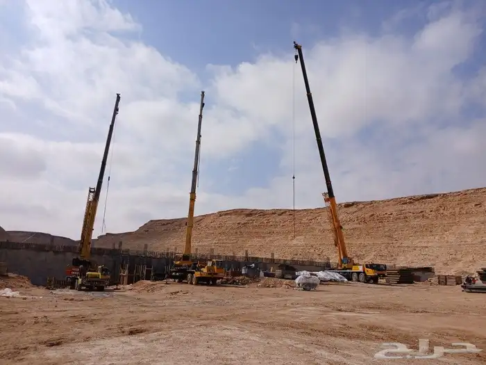 كرين للايجار اليومي والشهري 3