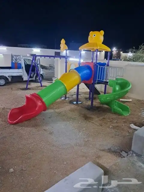 العاب خارجية مراجيح وزحاليق 9