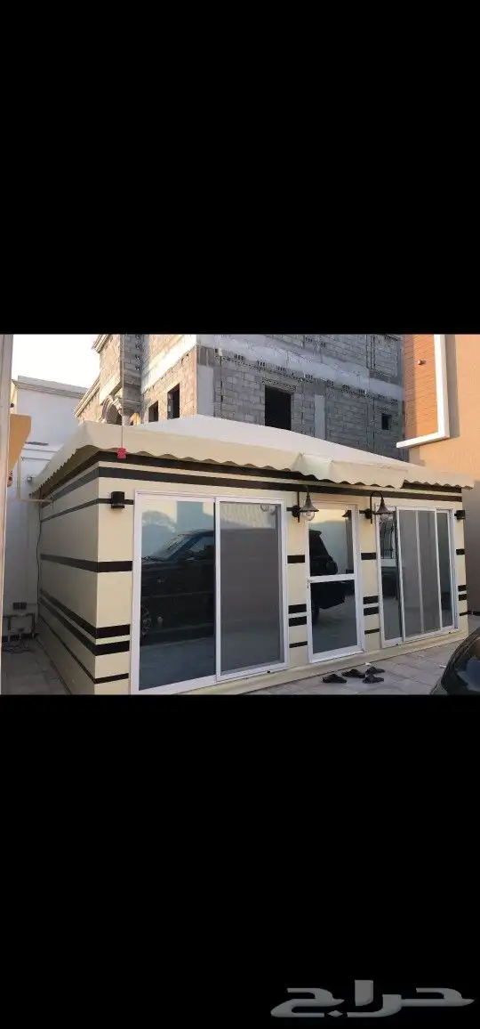 بناء مجلس وخيام ملكي 3