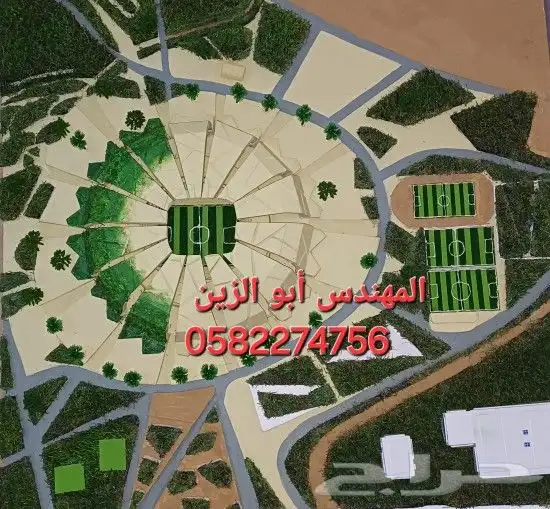 مصمم مجسمات ملاعب كأس العالم 2034 1