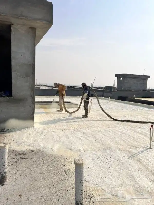 شركة عزل اسطح فوم مائي و حراري بضمان 10سنوات 0