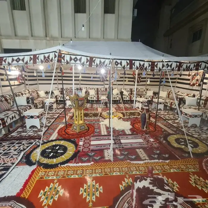 بيوت شعر للايجار وكل مستلزمات الحفلات والمناسبات 1