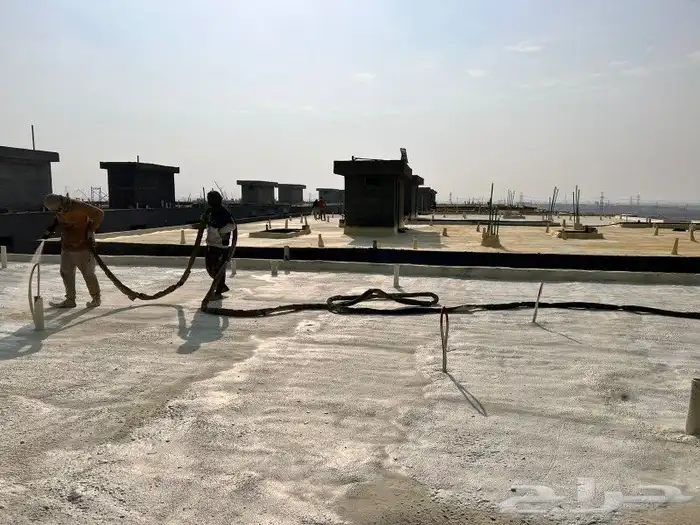 شركة عزل اسطح فوم مائي و حراري بضمان 10سنوات 2