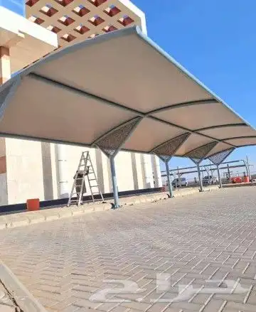 هناجر مستودعات كبيره مظلات صاج بلن سندويتش وخيام وبيوت شعر 4