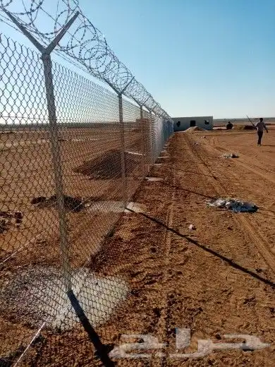 مقاول شبوك مزارع تشبيك اراضي سياج امين محمياة جميع المناطق 1