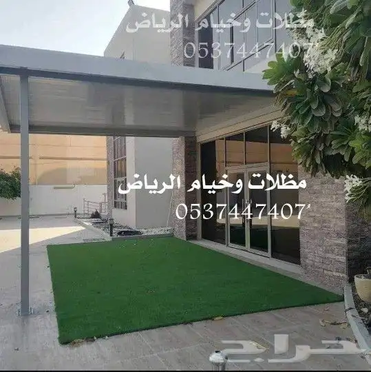 هناجر مستودعات كبيره مظلات صاج بلن سندويتش وخيام وبيوت شعر 2