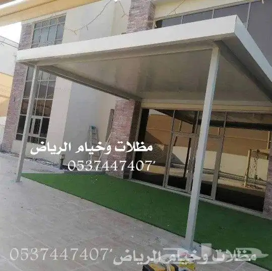 هناجر مستودعات كبيره مظلات صاج بلن سندويتش وخيام وبيوت شعر 1