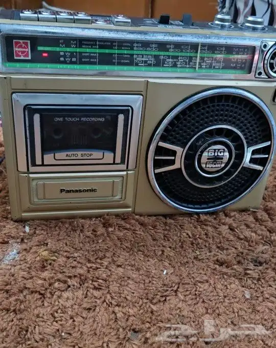 مسجل وراديو ناشيونال بانسونك القديم الاصلي 0