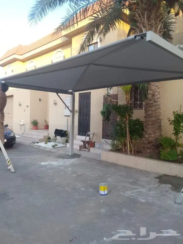 مظلات وسواتر جدة وجميع أعمال الحدادة وغرفا سندويش بانل 8