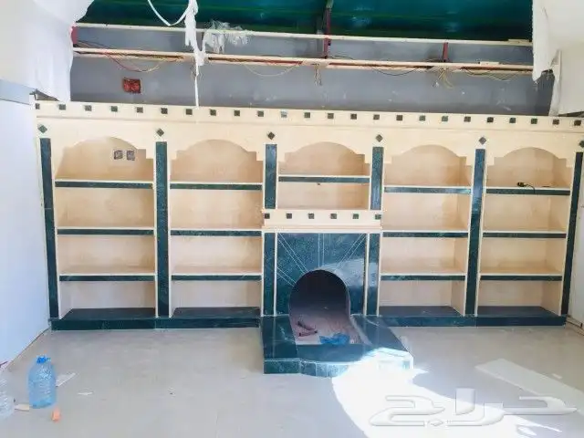 المعلم المشبات تلبيس للرخام ومشب نار طوب اليمامة احمر 7