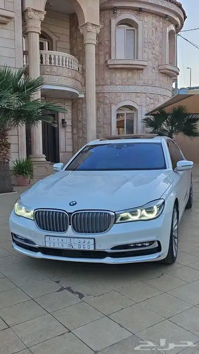 BMW 740i 2017اعلى المواصفات اند فجول 4