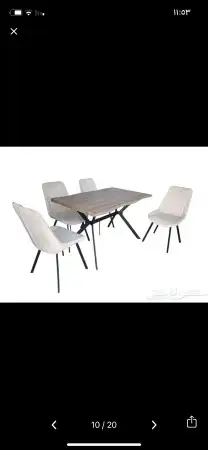 اجمل طاولات وكراسي 11