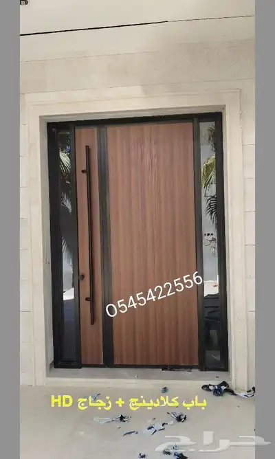 أعمالنا بالابواب الحديد الكلادينج 4