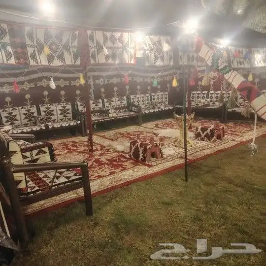 تاجير خيام تاجير بيوت شعر تاجير دفايات غاز كل لوازم الحفلات 9