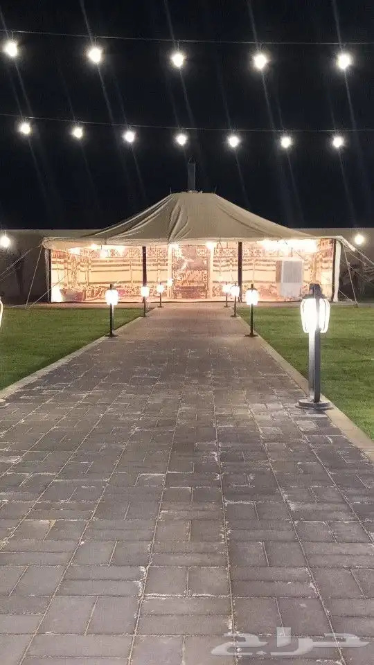 تركيب خيام وبيوت الشعر 9