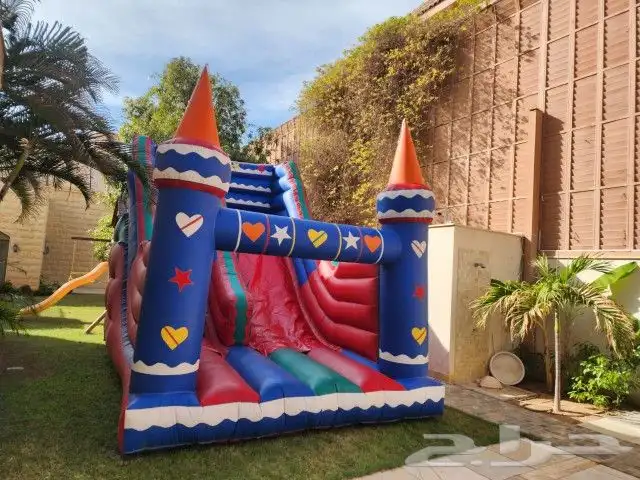 ايجار العاب بلونيه زحليق نطيطات ملعب صابوني 1