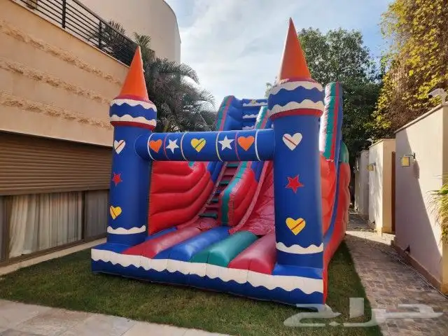 ايجار العاب بلونيه زحليق نطيطات ملعب صابوني 0