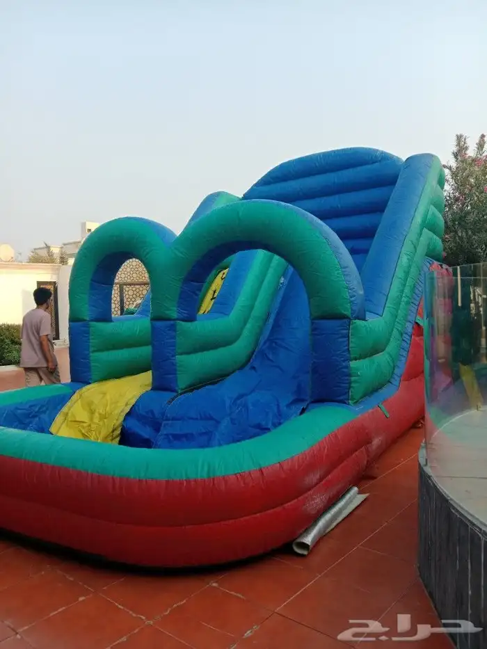 ايجار العاب بلونيه زحليق نطيطات ملعب صابوني 5