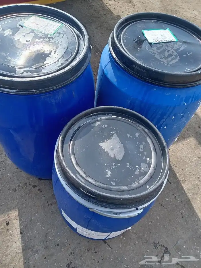 الجديد وصل جميع انواع براميل البلاستيك مسكر ومغطا 0