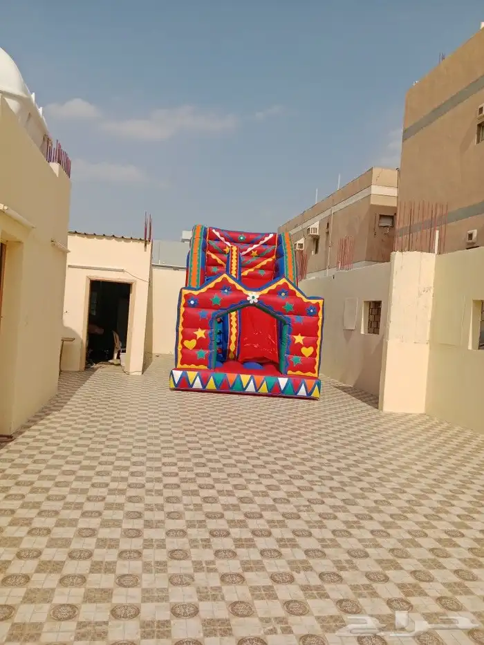 ايجار العاب بلونيه زحليق نطيطات ملعب صابوني 2