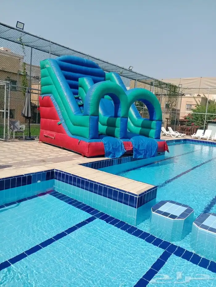 ايجار العاب بلونيه زحليق نطيطات ملعب صابوني 9