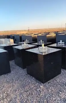 قواعد إنارة خرسانية 4