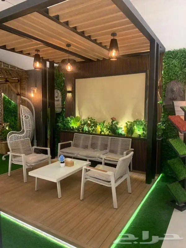 تنسيق حدائق ديكورات ملاعب بديل خشب 0