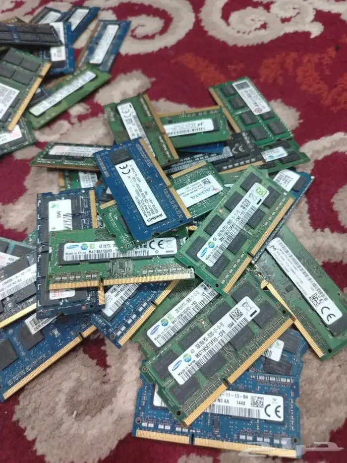 رامات لابتوب 4 قيقا ب 15 ريال ddr2 و ddr3 و ddr4 0