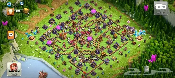 قرية تاون 16كلاش اف كلانس للبيع ع السوم 1