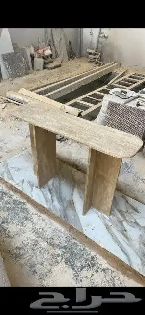 طاولات رخام ترفنتينو حسب الطلب 5