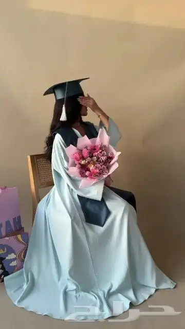 عبايات تخرج 2025 ارواب تخرج وشاح تخرج قبعة تخرج 9