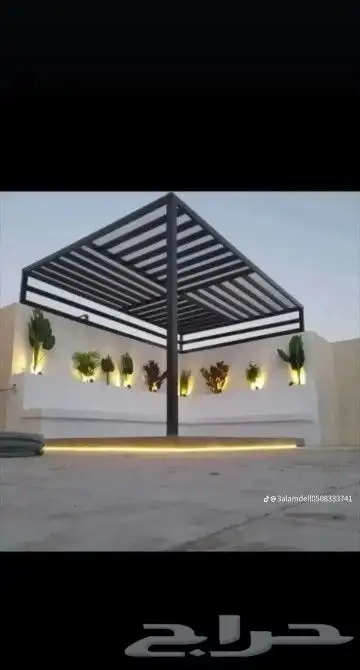 مظلات سيارات سواتر برجولات لكسان بأنواعها بيوت شعر 5