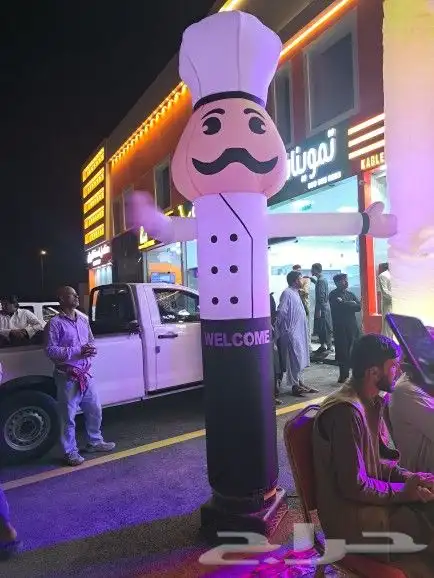 يوجد لدينا بوابه سيدي كرار بالونه راقصه قوس بالون 9