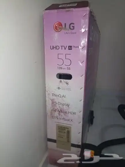 شاشه ال جي مكسوره بس جديده لم تستخدم تنفع غطع غيار 1