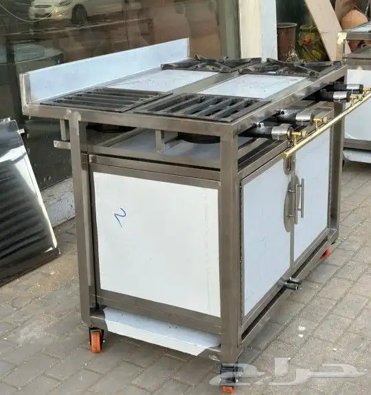 فرن بيتزا   مندي   تحمير طاولات طبلية مركب غاز فحم منقل تميس 20