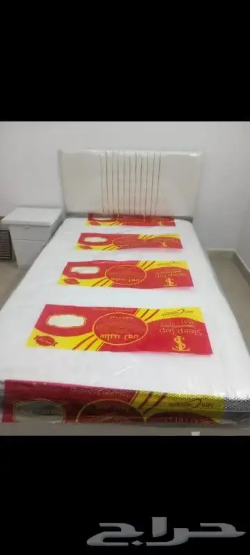 دوليب واسره حديد وبكسيات خشب ومراتب طبيه 10