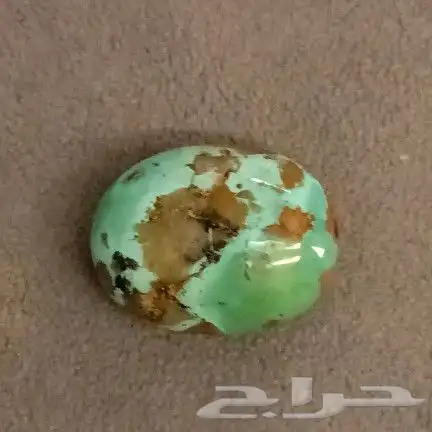 للبيع حجر فيروز حسيني طبيعي 7