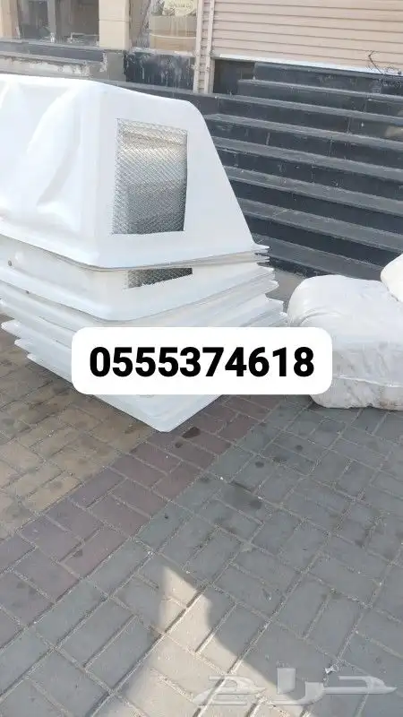 تركيب صناديق مكيف خارجية طارد الطيور 2
