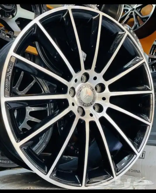جنوط مرسيدس C400وC300وC200 اصلي وكاله مقاس 20 19 18 9