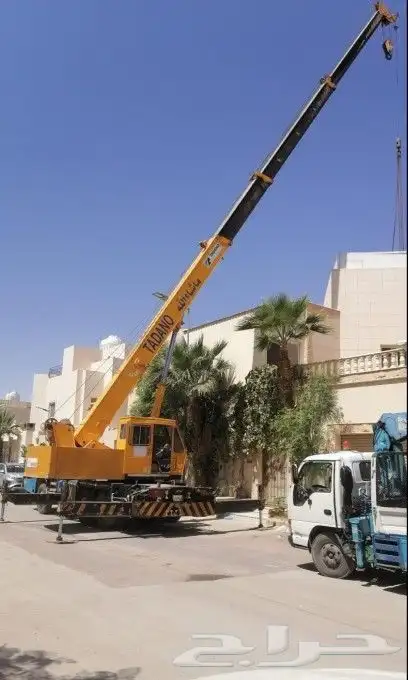 ايجار كرين. رافعه شوكيه. سطحه ونش. رفع مكيفات غسيل واجهات 2