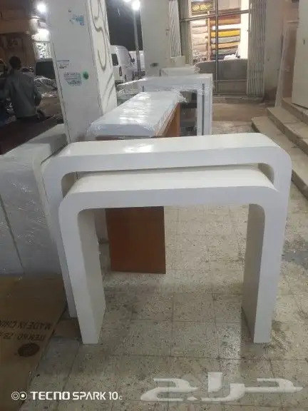 طاولات خشب طاولات حديد طاولات مخمل طاولات رخام طاوله مداخل 18