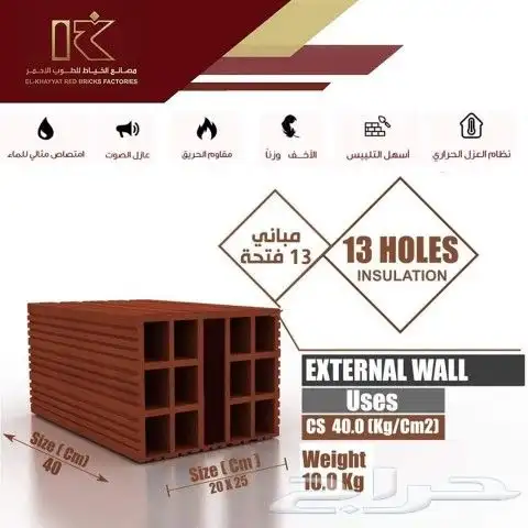 طوب احمر هوردي بلك احمر مباني 1