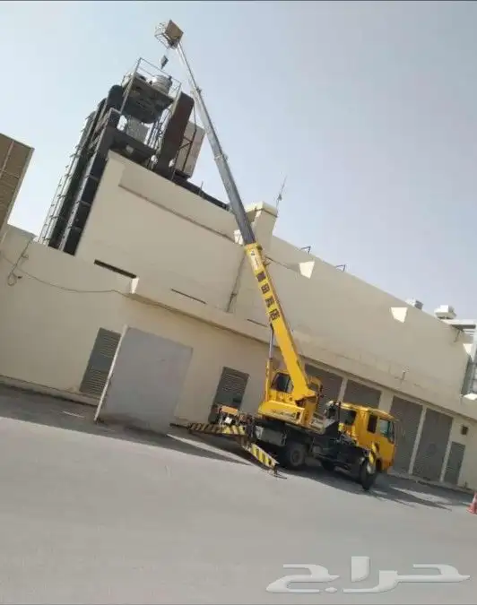 ايجار كرين. رافعه شوكيه. سطحه ونش. رفع مكيفات غسيل واجهات 3