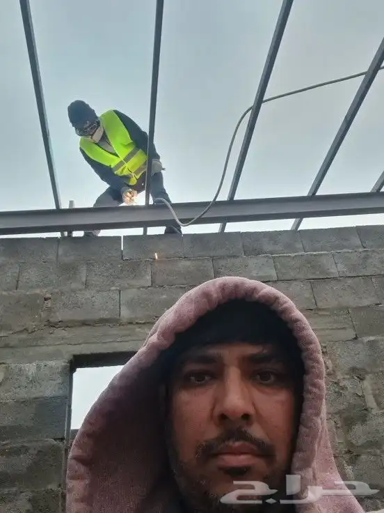 حداد شينكو معلم مظلات عؤازل مستوده سواتر 1