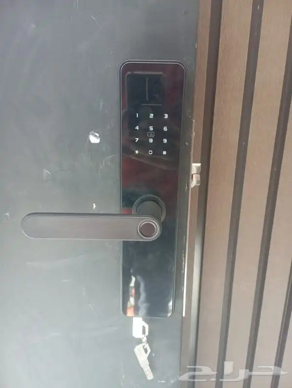 قفل ذكي للغرف قفل ابواب خشب وحديد مقبض باب 2