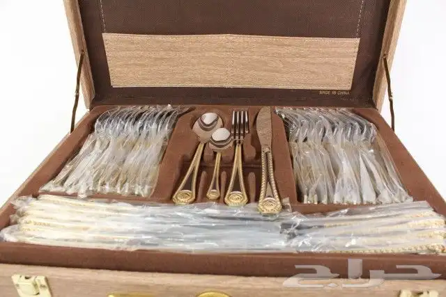 طقم شنطة ملاعق 72 قطعة فاخر 2